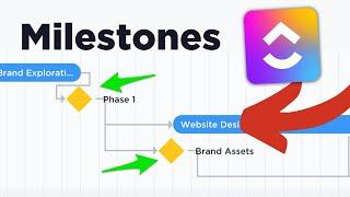 Milestones & Tasks in ClickUp