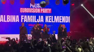 Albina & Familja Kelmendi  "Duje" (Albania) LIVE @ Polish Eurovision Party 2023 in Warsaw