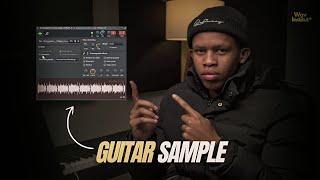 Flipping a guitar SAMPLE into an Amapiano beat