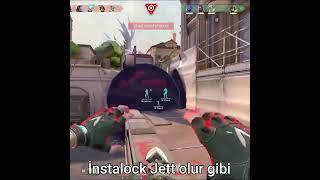 instalock jett olur gibi #valorant #gaming #valorantespor