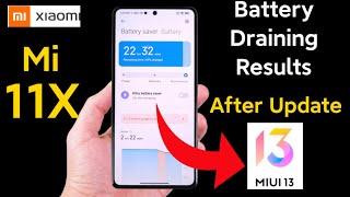 Mi 11x Miui 13 Battery Draining Results After Update 