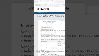 How-To Download KENWOOD Receiver Updates!