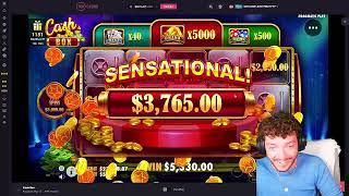 MY MOST INSANE SLOTS SESSION EVER! *CRAZY LUCK*