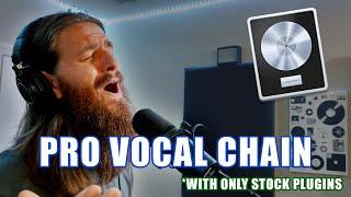 A Pro Vocal Chain With Logic Stock Plugins