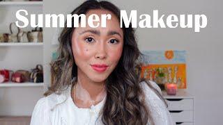 Peachy Summer Makeup | Easy & Glowy!