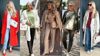 Comfortable Timeless Looks for All Elegant Ladies Over 40, 50-60-70  Autumn/Winter 2024