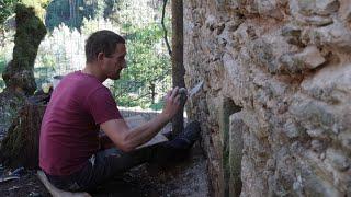 #51 - Pointing Exterior Walls with a LIME Mortar Mix & Restoring Our Latest Antique Finds