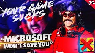 Dr Disrespect RAGES "Microsoft Won't Save CoD"