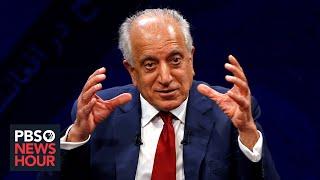 Amb. Khalilzad on peace negotiations and reducing violence in Afghanistan