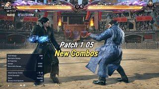 Tekken 8 | Patch 1.05 Claudio New Staple Combos !!