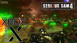 Serious Sam 4 / XBOX SERIES X 4K ultra / gameplay