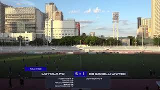 PFL Season 2024 - Loyola FC vs. DB Garelli United FC