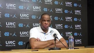 UNC Basketball: Hubert Davis Post-Duke Press Conference