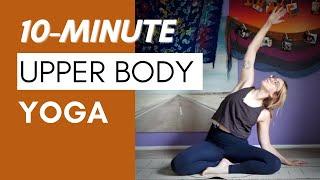 10 Minute Neck & Shoulder Stretch | Yoga for Your Upper Body | Sharing Calm Yoga