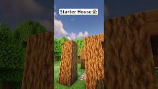 Minecraft Easy House Tutorial #shorts