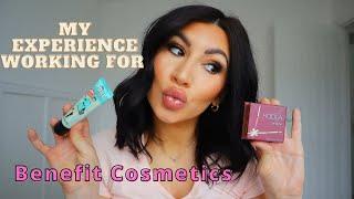 MY EXPERIENCE WORKING FOR BENEFIT COSMETICS/GET READY WITH ME