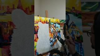 #lifeincolorsstudio #youtubeshorts #art #artist #painting #memphis #memphisgrizzlies #memphistigers