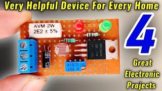 4 helpful Electronic Projects for Beginners