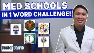 Describe that Med School in 1 Word Challenge | Part 1