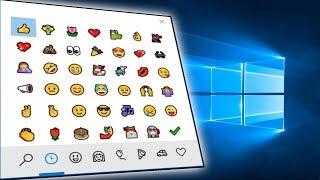 WINDOWS 10 EMOJI KEYBOARD ‍