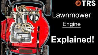 A Unique way Showing How a 4-Stroke Lawn mower Engine Works. (by Craig Kirkman)