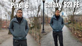 Samsung Galaxy S21 FE vs Pixel 6 Camera Comparison