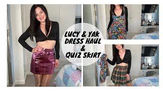 4K | Lucy & Yak Dress | Quiz Skirt | Try On | Pen Drop Test