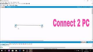 How to connect two PC in Cisco packet tracer