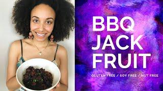 BBQ Jackfruit Vegan Recipe - The Colorful Home Cooking Show with Gabrielle Reyes