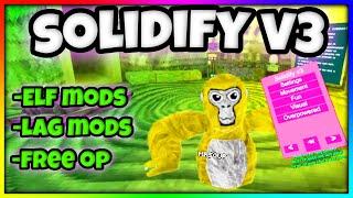 THE MOST OP UND MOD MENU | Solidify V3 | Gorilla Tag Mod Menu Review