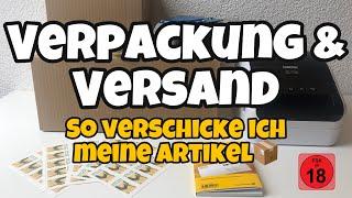 Wie verpacke & versende ich meine Ware? - Etikettendrucker, Verpackungen, DHL Geschäftskunde usw