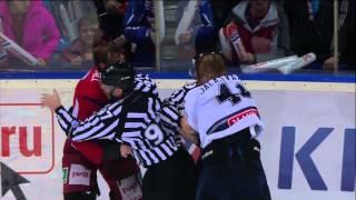 Бой КХЛ: Кронвалль VS Яласваара / KHL Fight: Kronwall VS Jalasvaara