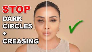 How To Cover Up Under Eye Dark Circles & Stop Concealer From Creasing In Wrinkles 2024 | Nina Ubhi