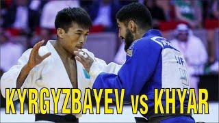 Semi-final: KHYAR Walide (FRA) vs  KYRGYZBAYEV Gusman (KAZ) Judo World Championships 2021