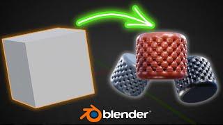 Create Chesterfield Furniture in Blender in 1 Minute!