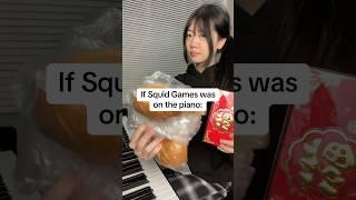 If SQUID GAMES was on piano  #piano #squidgame #netflix #shorts #funny #fyp