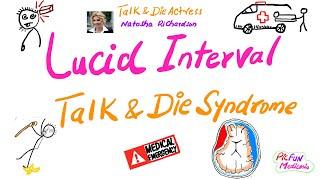 Lucid Interval Mechanism,duration,EDH,Talk and Die Syndrome