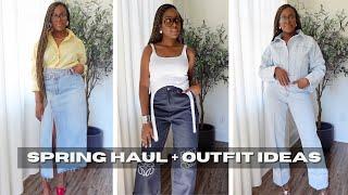 SPRING HAUL AND OUTFIT IDEAS | Zara, H&M, Frankie Shop, Loewe, YSL