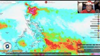 Dis. 26-28, 2024 Update:  Maligayang Pasko at Manigong 2025! Shear Line Humina Na.