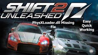 PhysXLoader.dll Missing Need for Speed Shift 2 Fix