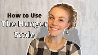 How to Use The Hunger Scale | Understanding Your Hunger and Fullness Cues for Mindful Eating