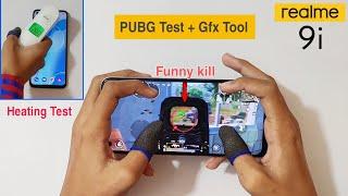realme 9i PUBG Gaming Review with Gfx Tool | realme 9i pubg heating test