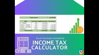 Excel Income Tax Calculator: Build Dynamic Tax Calculation! 
