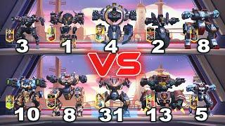 Mech Arena Duel: 18 versus 67. Who will Win?