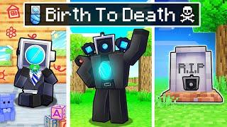 BIRTH to DEATH of CAMERAMAN in Minecraft!