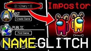 SECRET GLITCH NAME TO GET IMPOSTER EVERY TIME IN AMONG US! (iOS/ANDROID/PC)