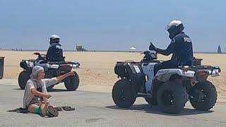 Wild Moments = Homeless Woman causes Problems for Venice Boardwalk Vendors