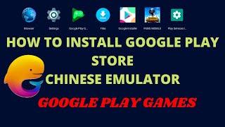 HOW TO INSTALL GOOGLE PLAY GAMES IN CHINESE EMULATOR TENCENT GAMING BUDDY 7 1 BETA LISSOME YT