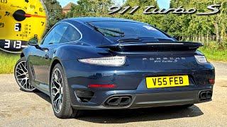 PORSCHE 991.1 TURBO S // 313KMH REVIEW on AUTOBAHN