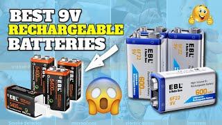 5 Best 9 Volt Rechargeable Batteries 2023  9V Rechargeable Battery Review